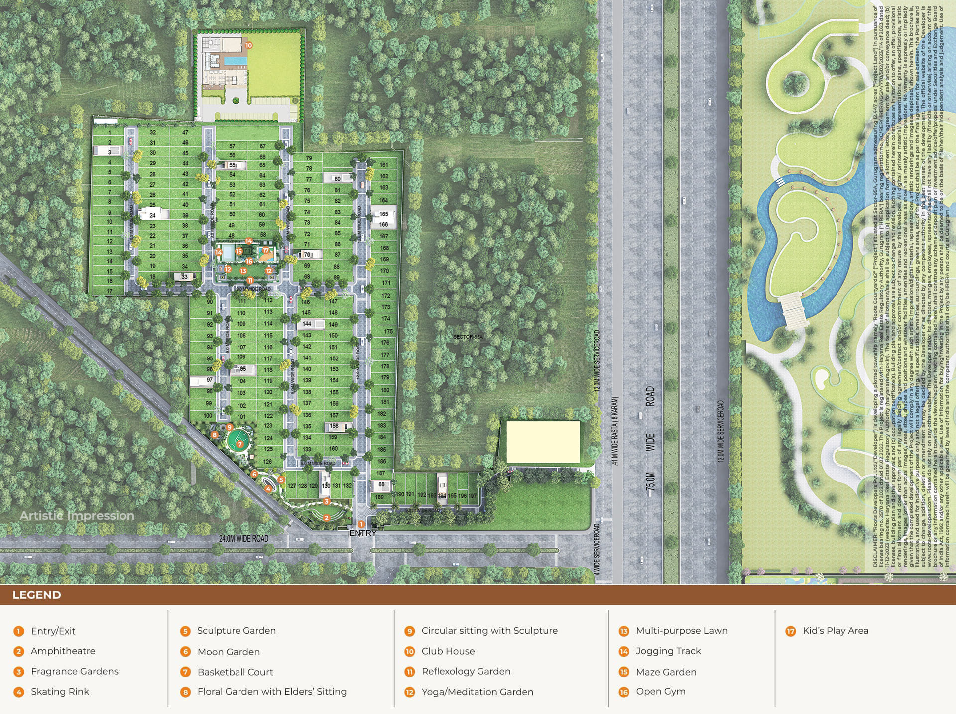 Master Plan Roots Courtyard 2